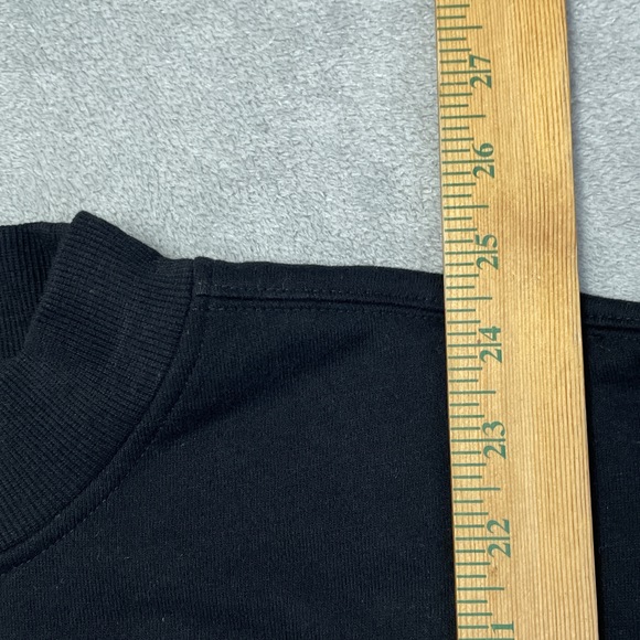 DKNY Sport Women's L Sweatshirt Black a2171 - Picture 3 of 6